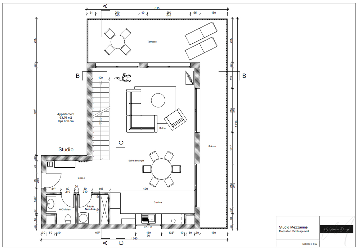 Studio-Mezzanine (reìalisation Studio)